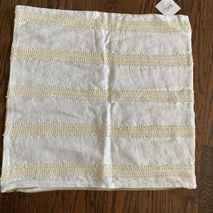 NWT Serena & Lily Sevilla white pillow cover